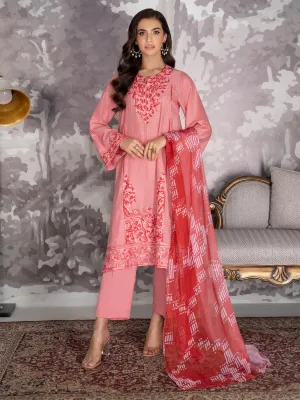 3 Piece Embroidered Lawn Suit | Lime Light Women Eid Collection 2023