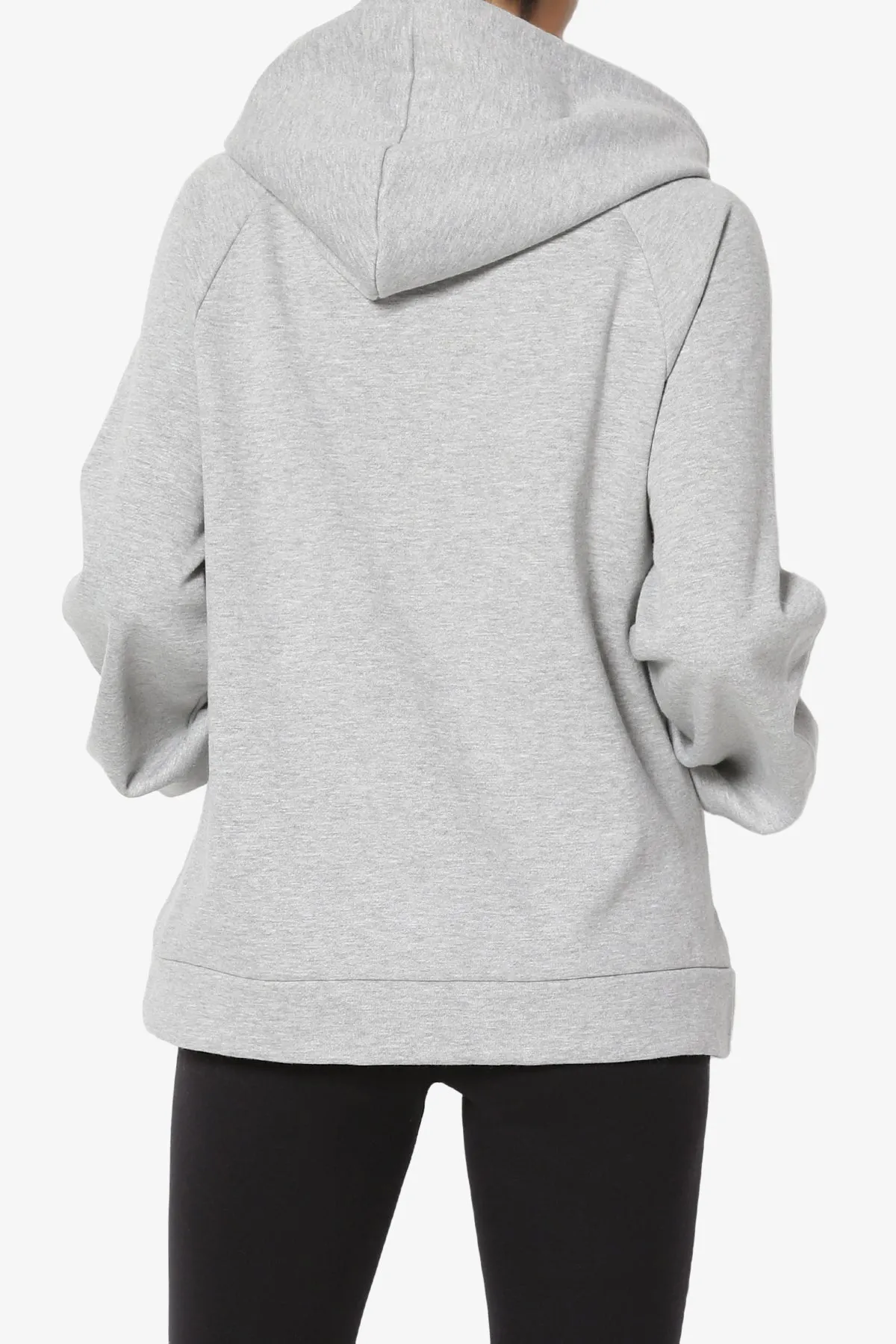 Accie Side Drawstring Hooded Sweatshirts PLUS