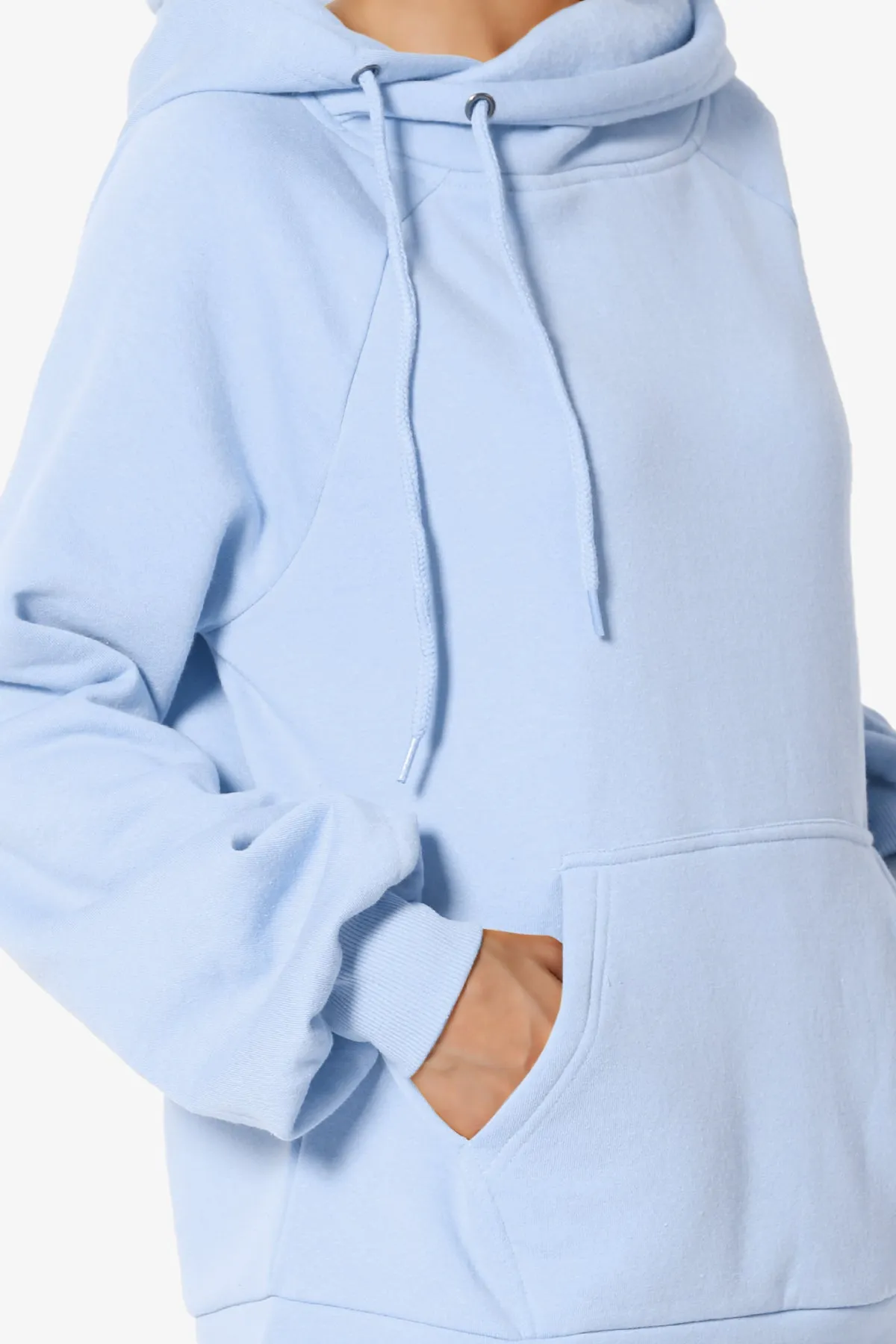 Accie Side Drawstring Hooded Sweatshirts PLUS