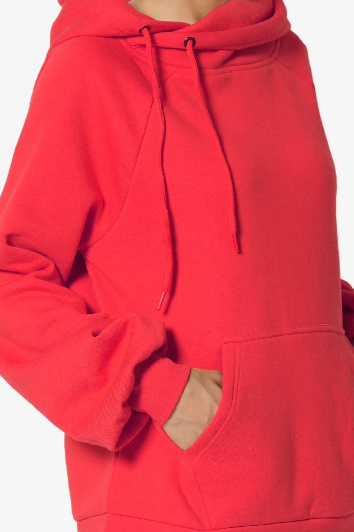 Accie Side Drawstring Hooded Sweatshirts PLUS