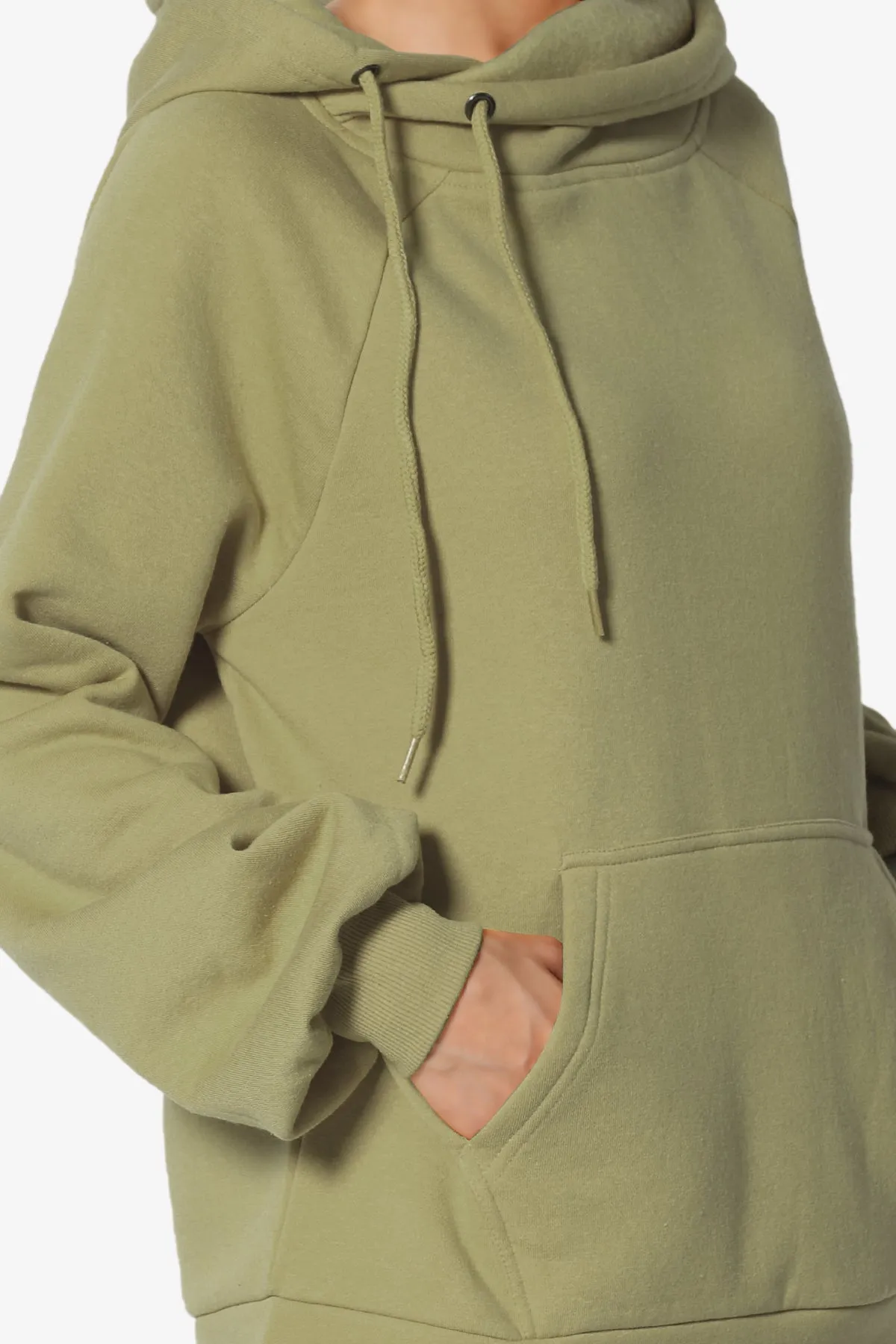 Accie Side Drawstring Hooded Sweatshirts PLUS