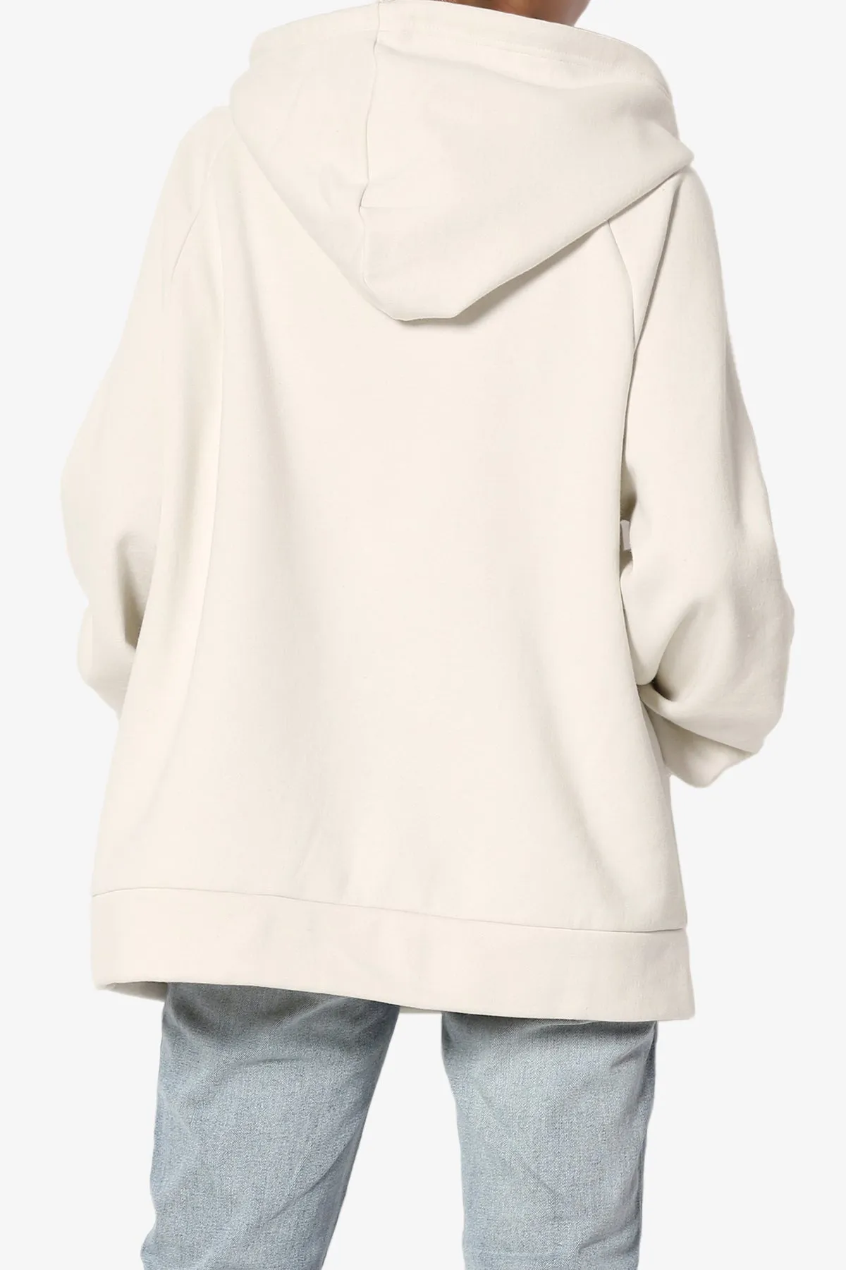 Accie Side Drawstring Hooded Sweatshirts PLUS