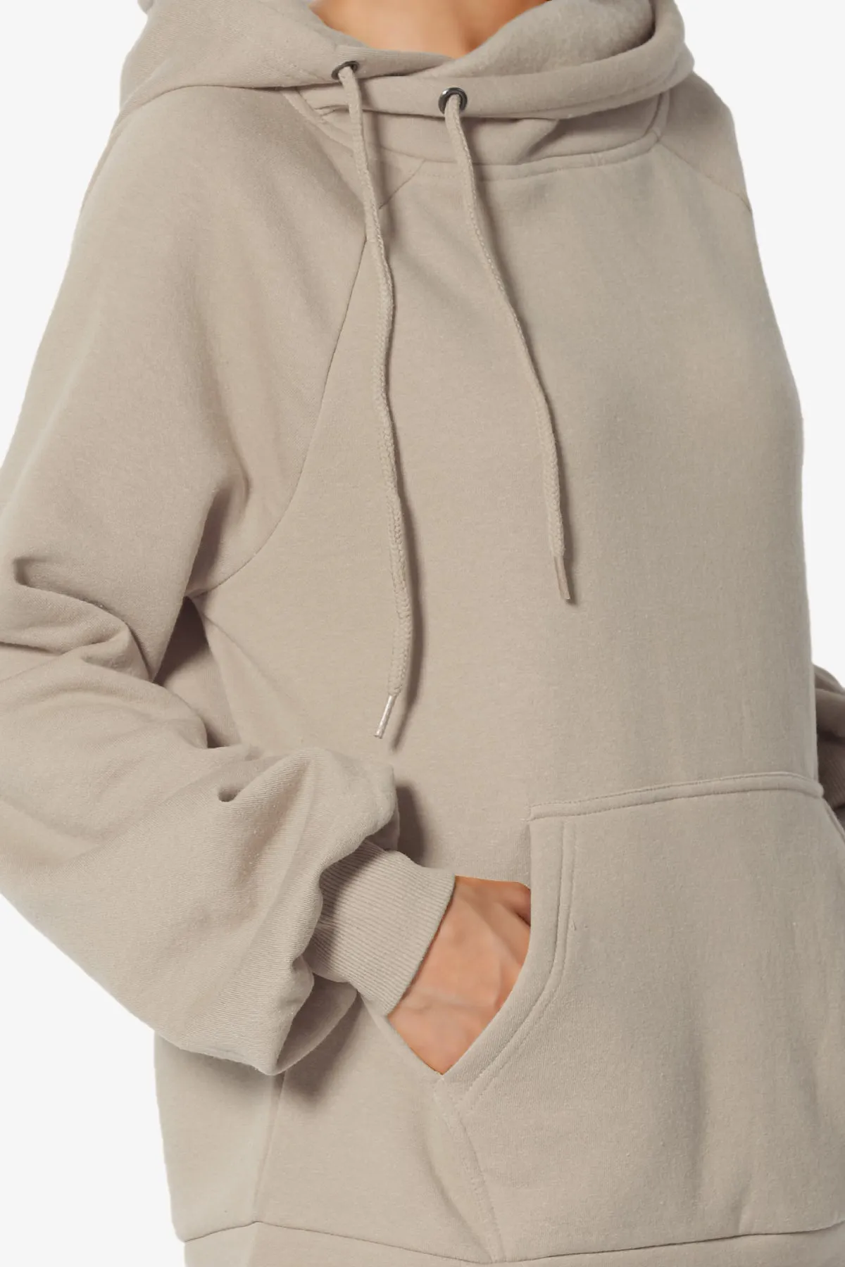Accie Side Drawstring Hooded Sweatshirts PLUS
