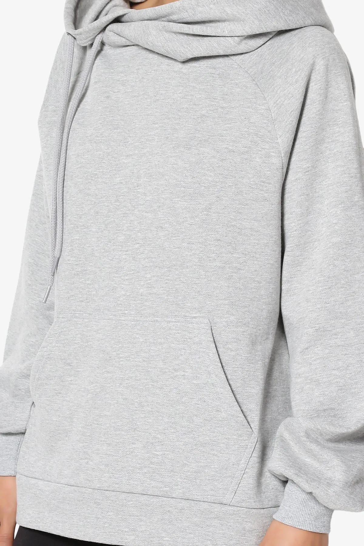 Accie Side Drawstring Hooded Sweatshirts PLUS