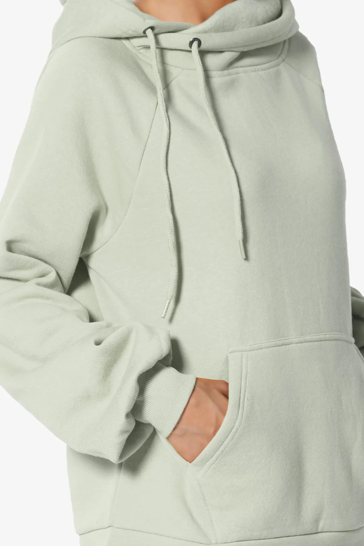 Accie Side Drawstring Hooded Sweatshirts PLUS