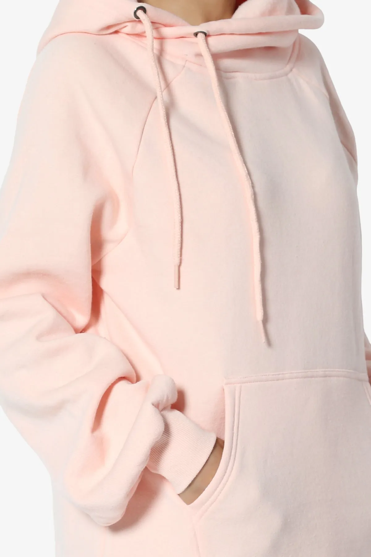 Accie Side Drawstring Hooded Sweatshirts PLUS