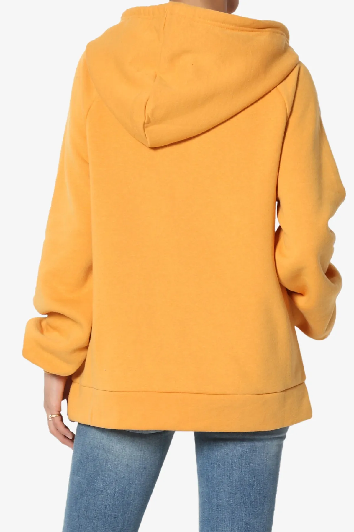Accie Side Drawstring Hooded Sweatshirts PLUS