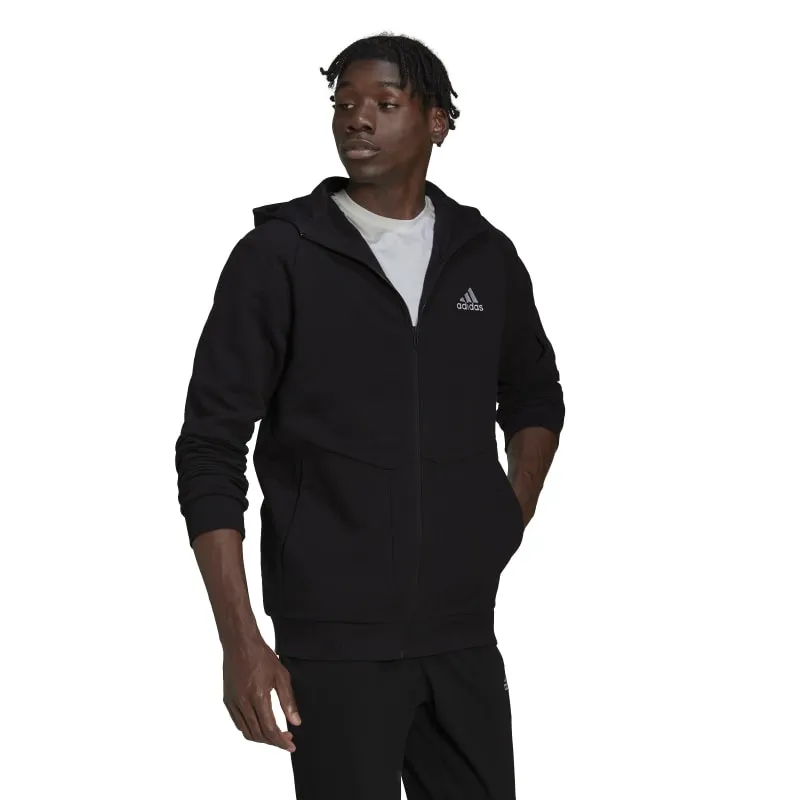 Adidas Mens Essentials4Gameday Full Zip Hoodie