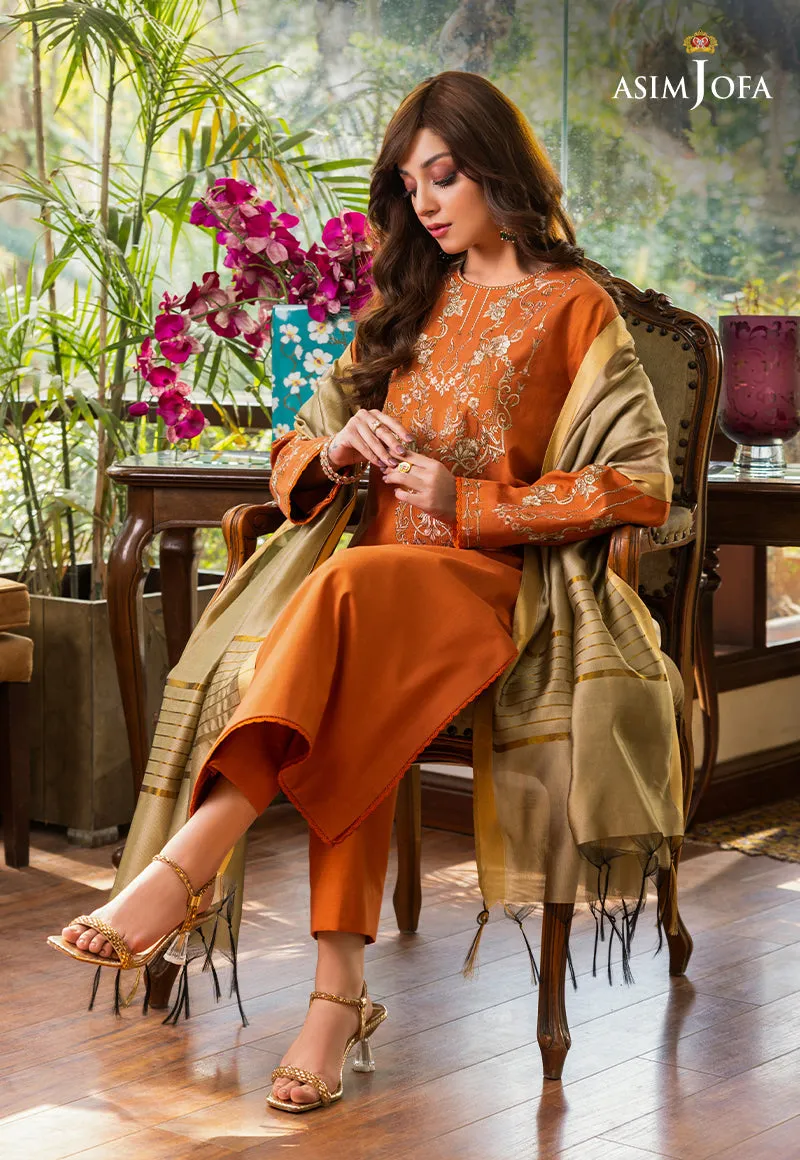 AJPE-33 (2-PC) | Asim Jofa Pret Essentials Eid Edit II Collection | Embroidered Stitched RTW Suits