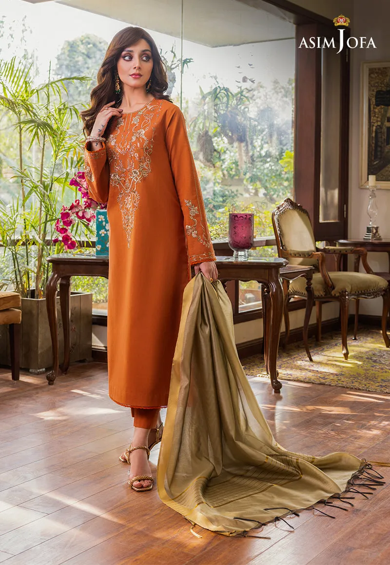 AJPE-33 (2-PC) | Asim Jofa Pret Essentials Eid Edit II Collection | Embroidered Stitched RTW Suits