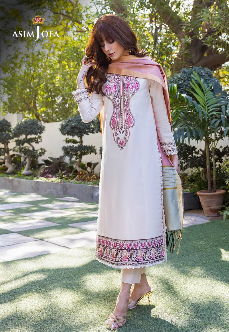 AJPE-39 |  Asim Jofa Pret Essentials Eid Edit II Collection | Embroidered Stitched RTW Suits