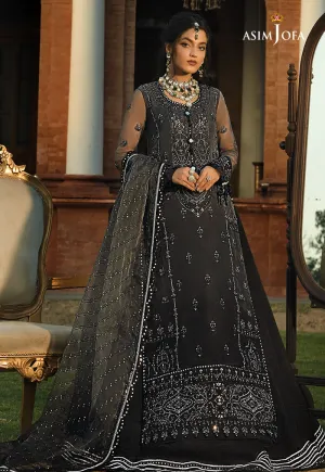 AJST-14 | Asim Jofa Sadqay Tumharay Eid Collection 2022 | Unstitched Embroidered Organza Suits
