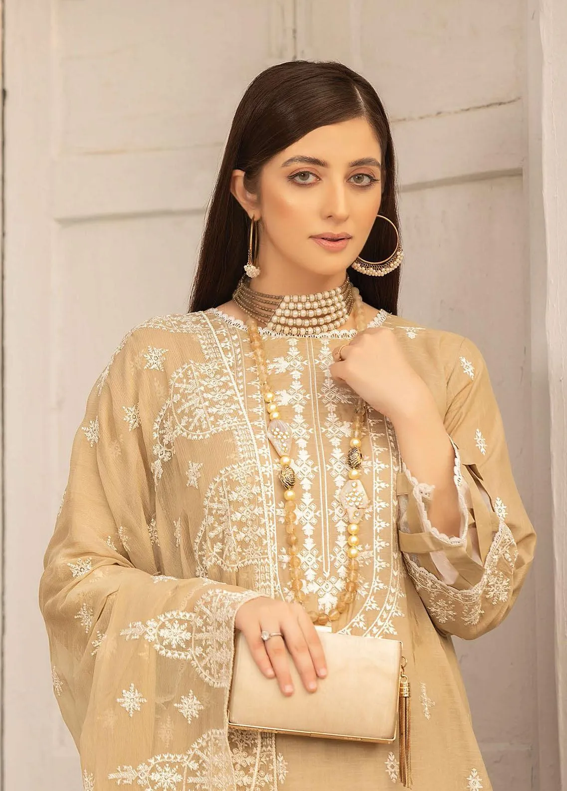 Andaz By Aalaya Embroidered Lawn Unstitched 3 Piece Suit - 08