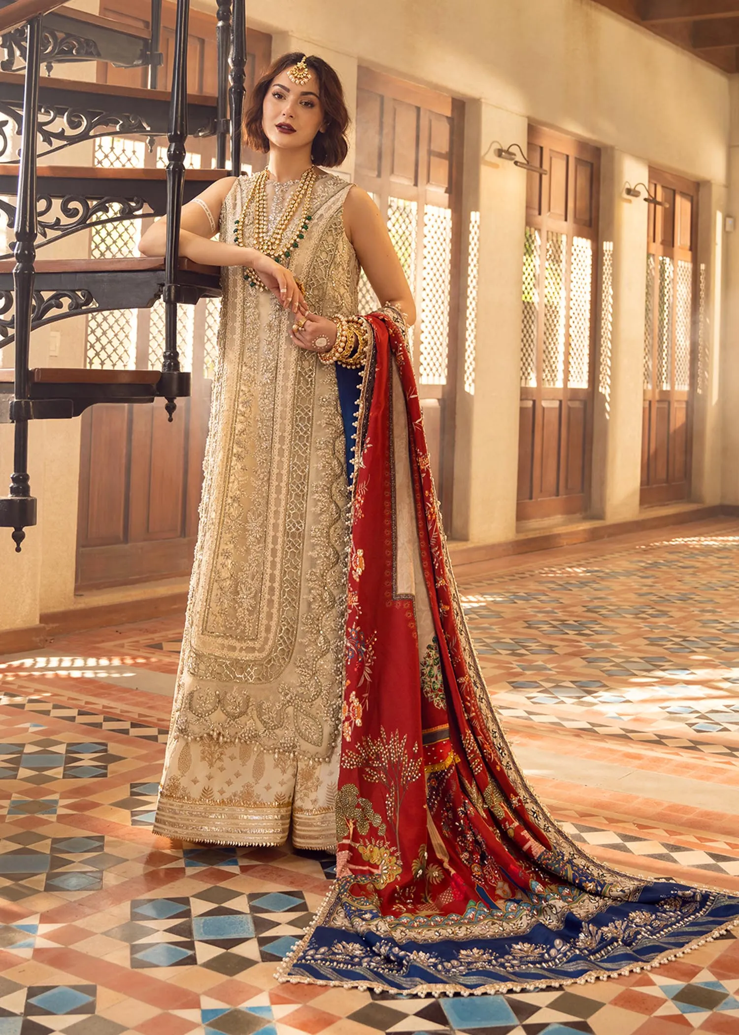 Archives from the Past |  Crimson Aik Jhalak Wedding Collection 2022 | Unstitched Embroidered Wedding Suits