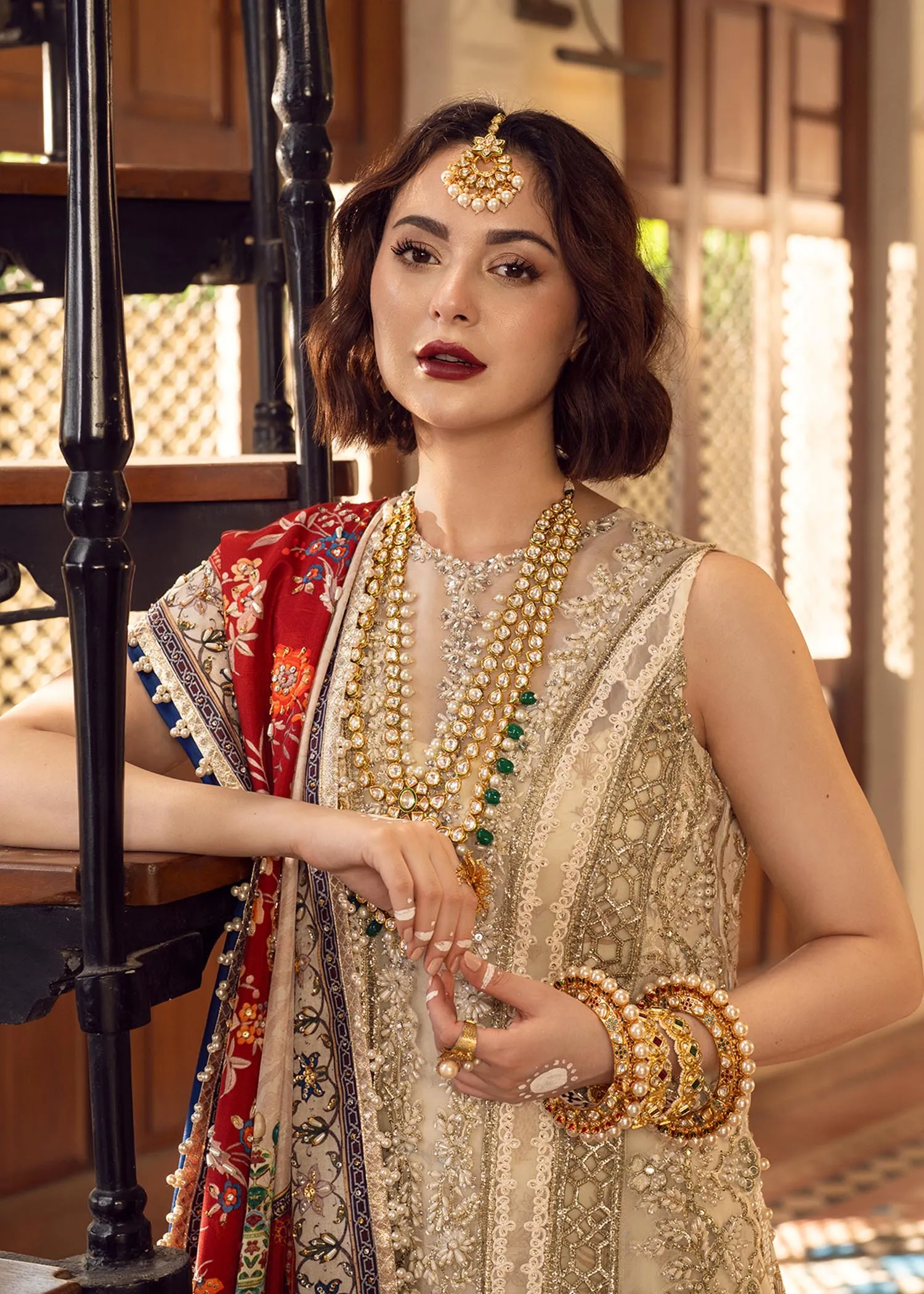 Archives from the Past |  Crimson Aik Jhalak Wedding Collection 2022 | Unstitched Embroidered Wedding Suits