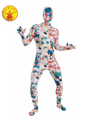 Art Splatter Disappearing Man Adult