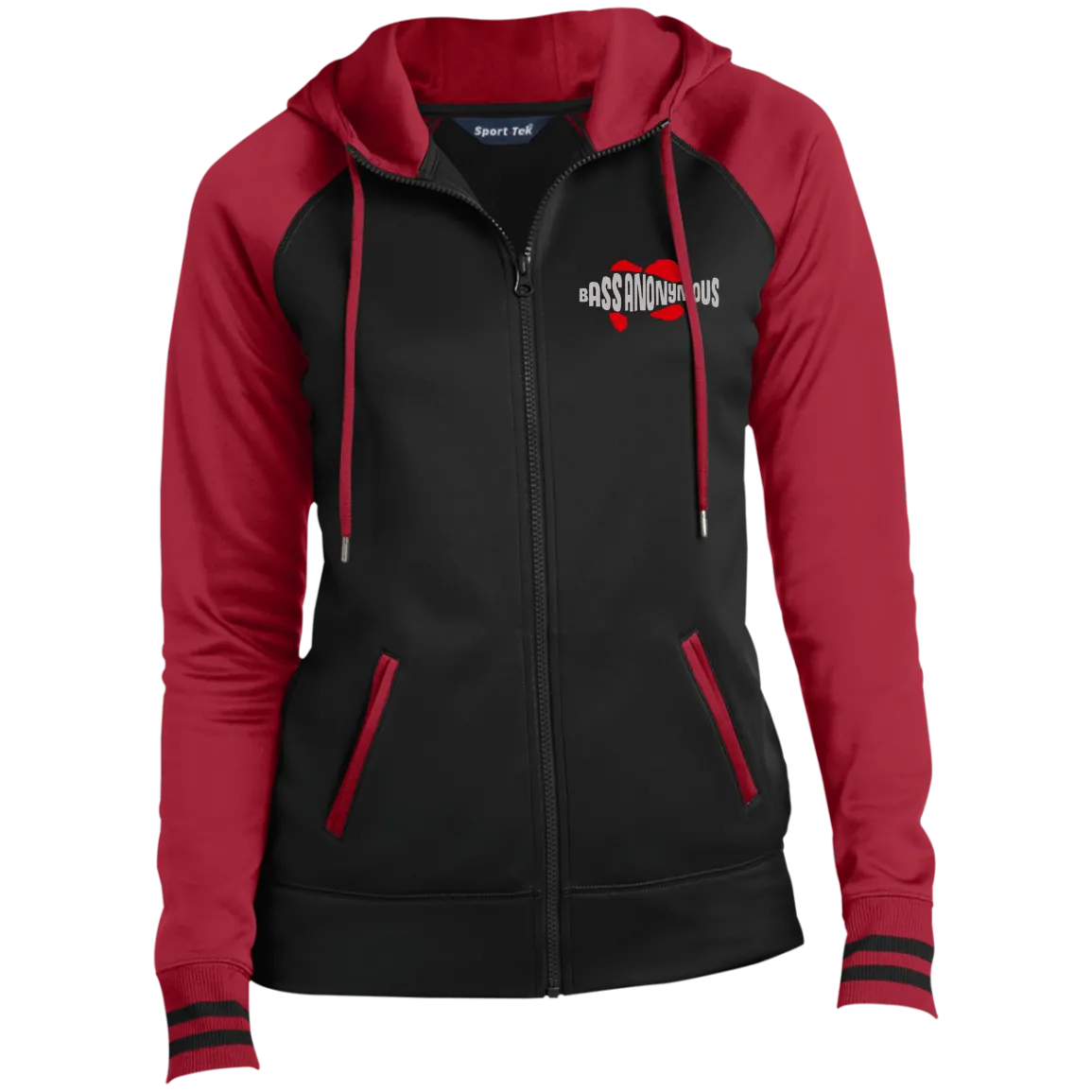 Bass Anonymous Ladies' Moisture Wick Full-Zip Hooded Jacket