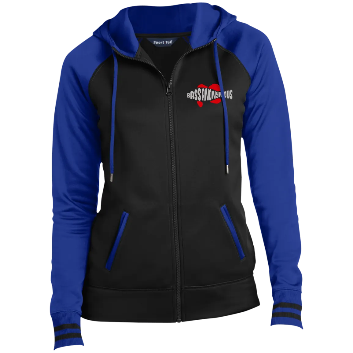 Bass Anonymous Ladies' Moisture Wick Full-Zip Hooded Jacket