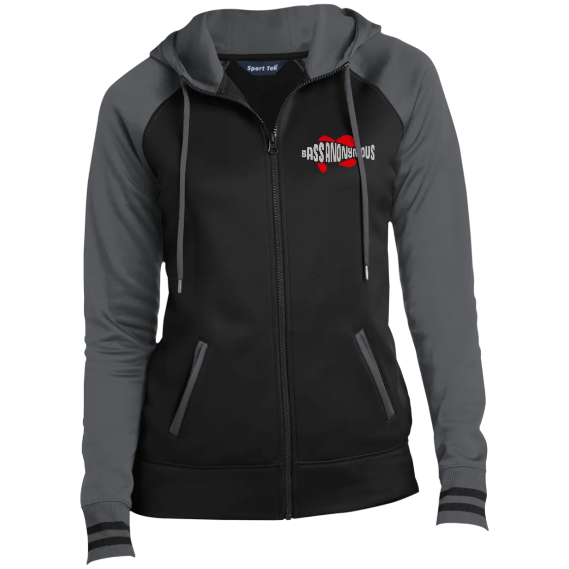 Bass Anonymous Ladies' Moisture Wick Full-Zip Hooded Jacket