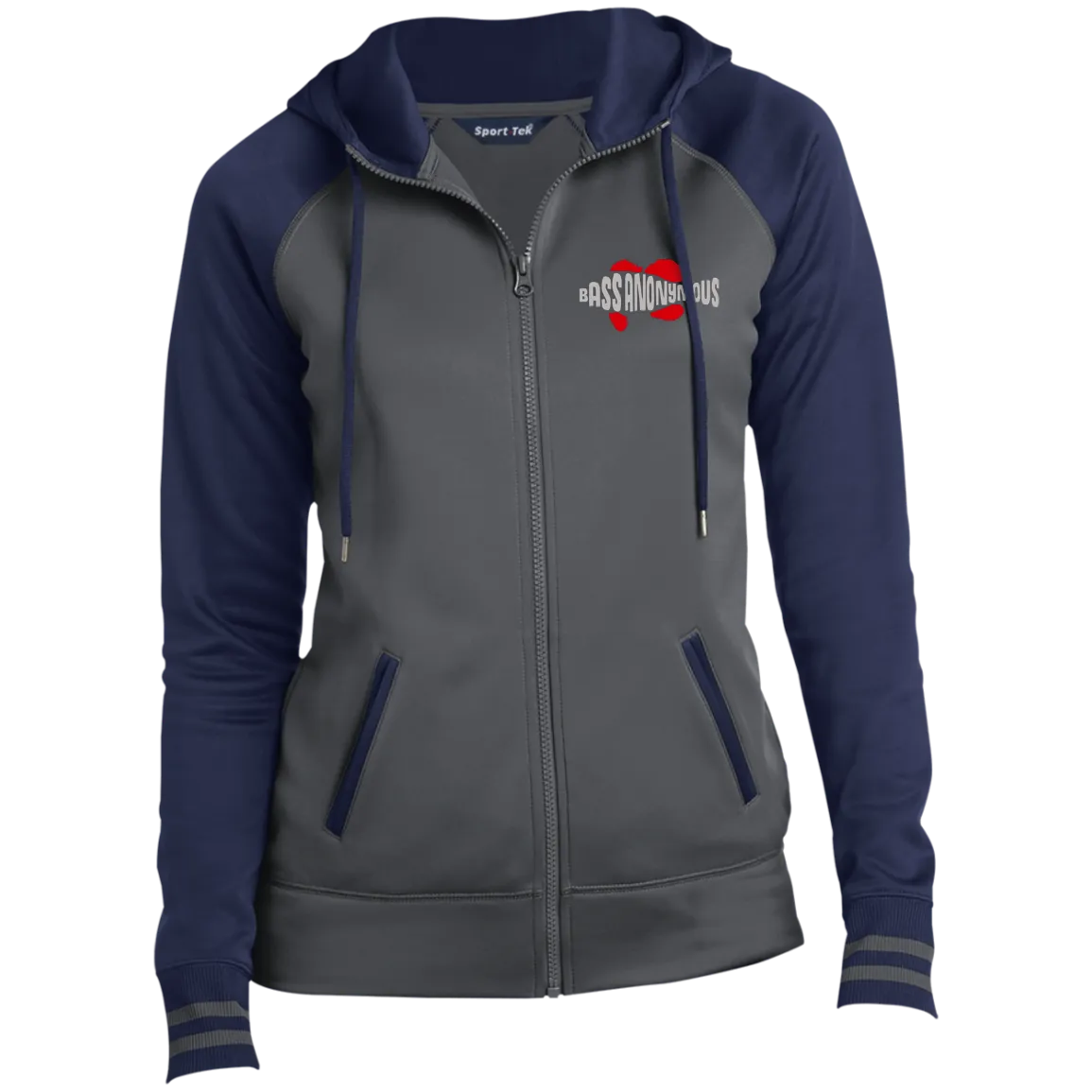Bass Anonymous Ladies' Moisture Wick Full-Zip Hooded Jacket