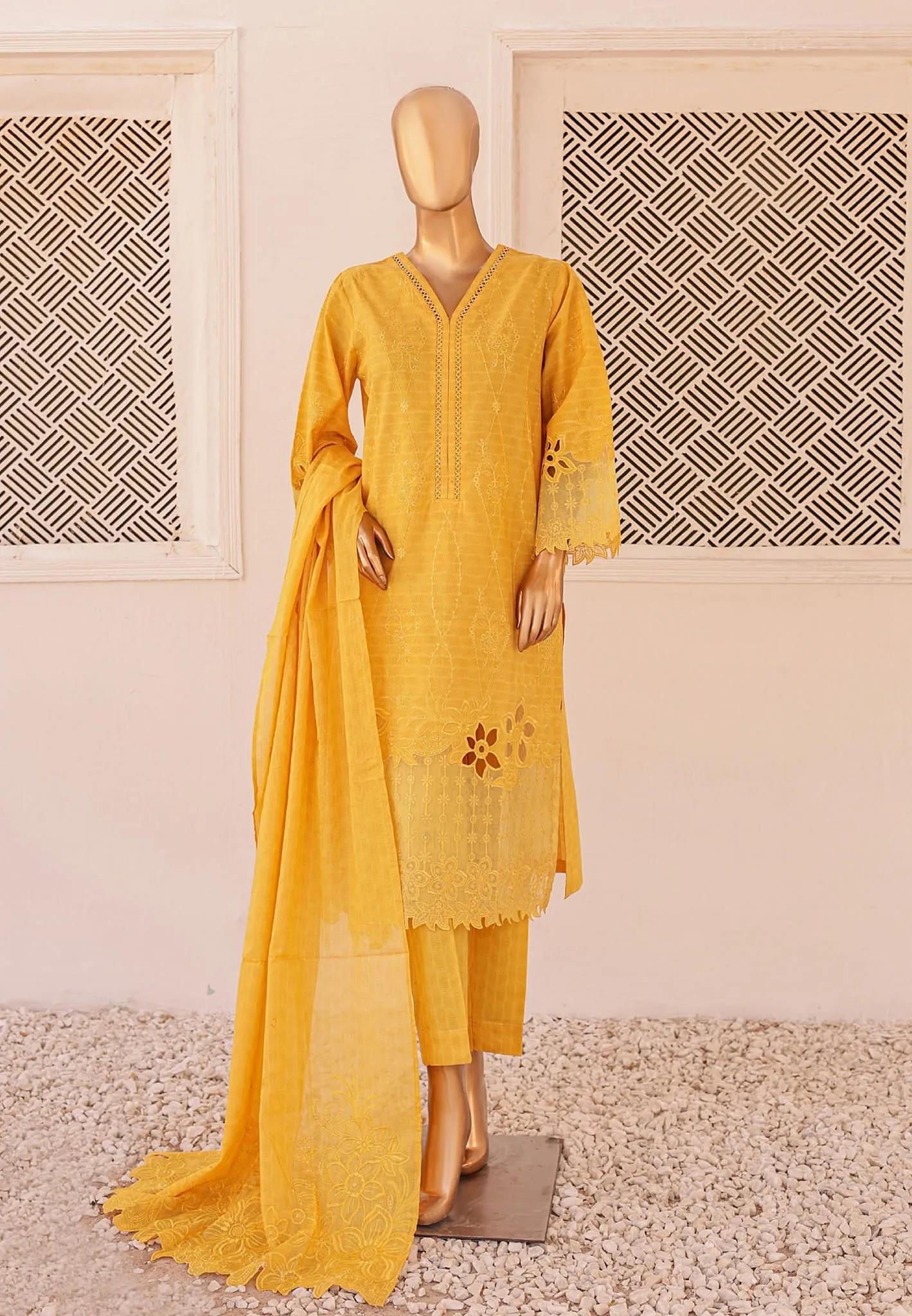 Bin Saeed Cutwork Collection | BS203