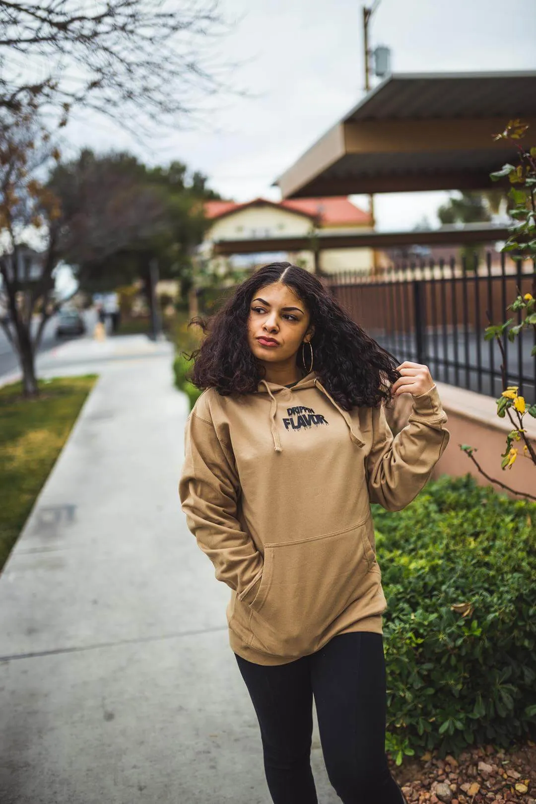 Black Drippin Flavor | Caramel Hoodie