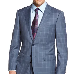 Blue & Gray Windowpane