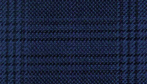 Blue & Navy Plaid
