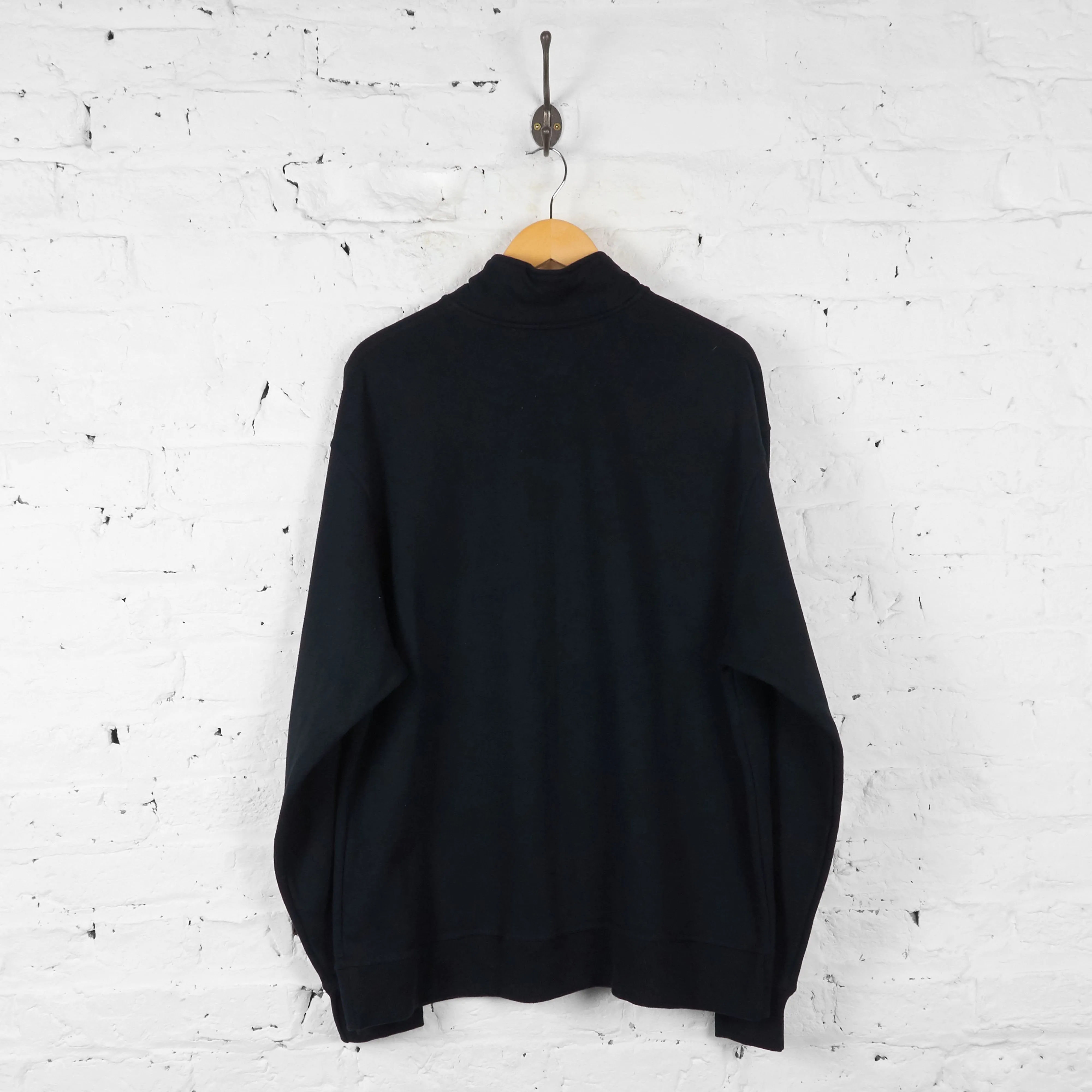 Champion 1/4 Zip Sweatshirt - Black - XL