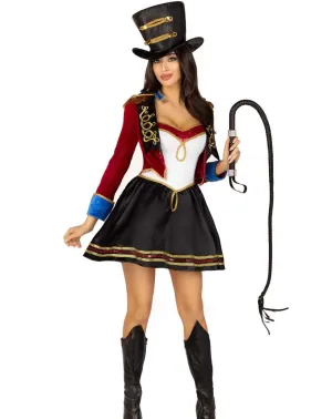 Classic Sexy Ringmaster Women's Costume