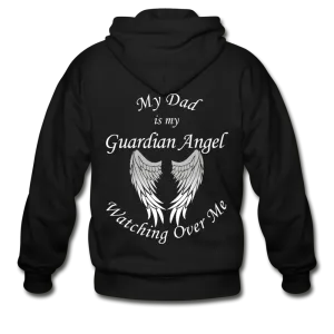 Dad Guardian Angel Gildan Heavy Blend Adult Zip Hoodie (CK1923)