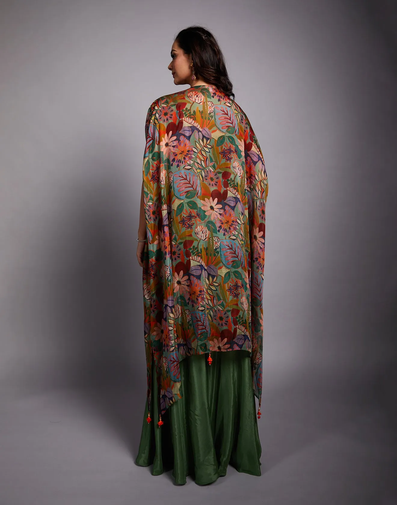 Earthy Autumn Printed Festive Fusion Set