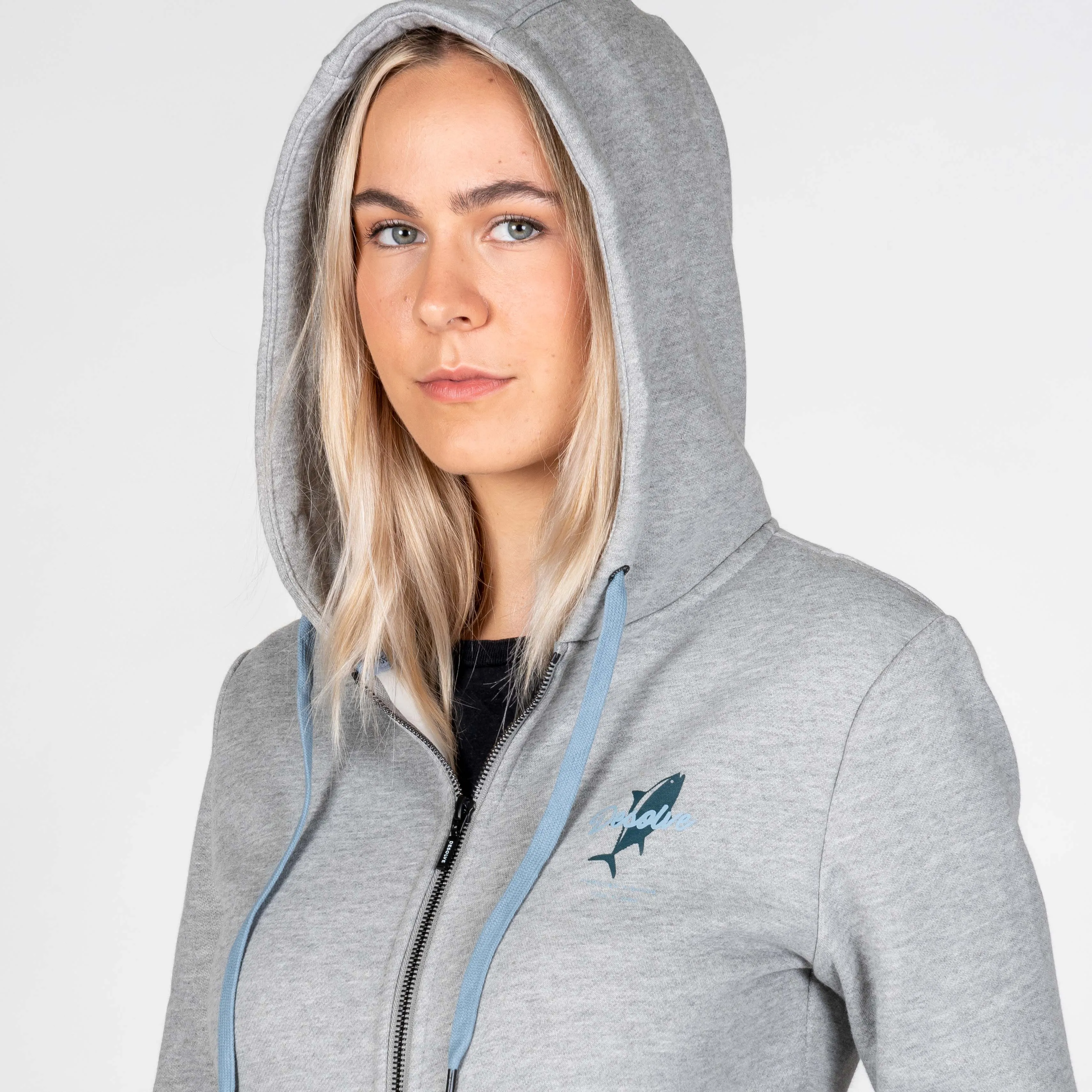 Forever Fishing Zip Hoodie Womens