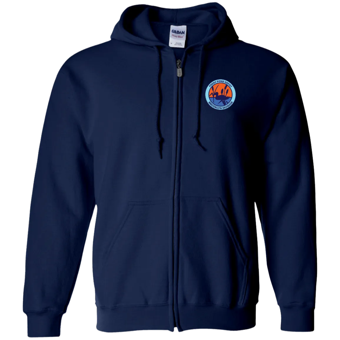 Fresh Pond Depot Full Zip Hoodie