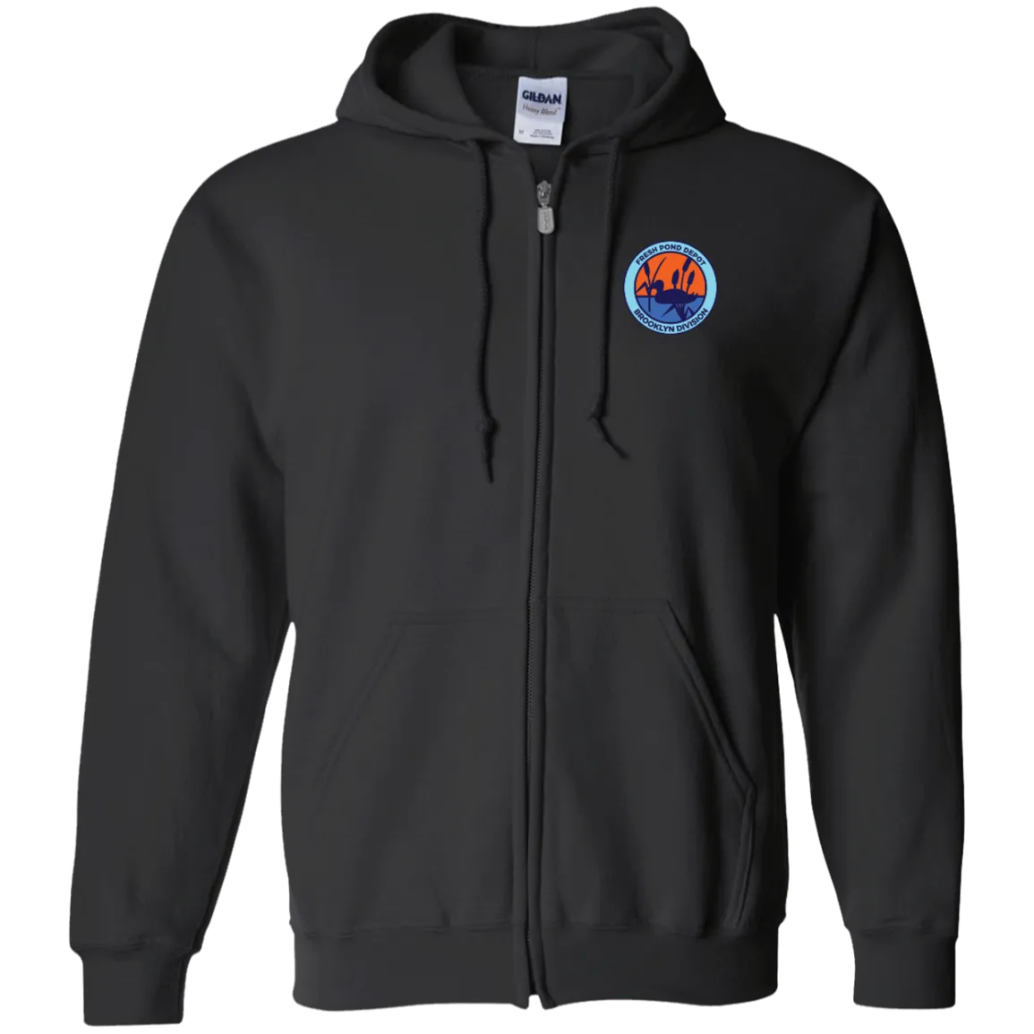Fresh Pond Depot Full Zip Hoodie