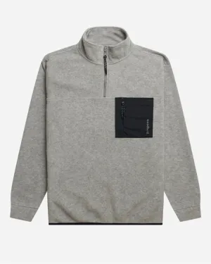 Frinck Half-Zip Fleece - Grey Melange