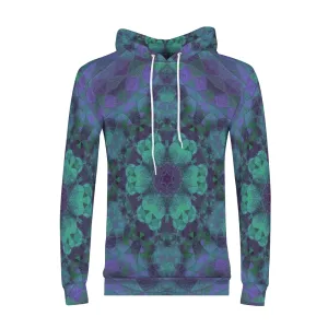 Geo-Shape Purple Men's Hoodie