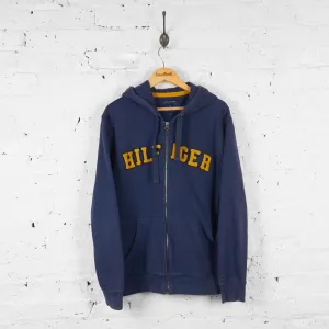 Hilfiger Full Zip Hoodie - Blue - L