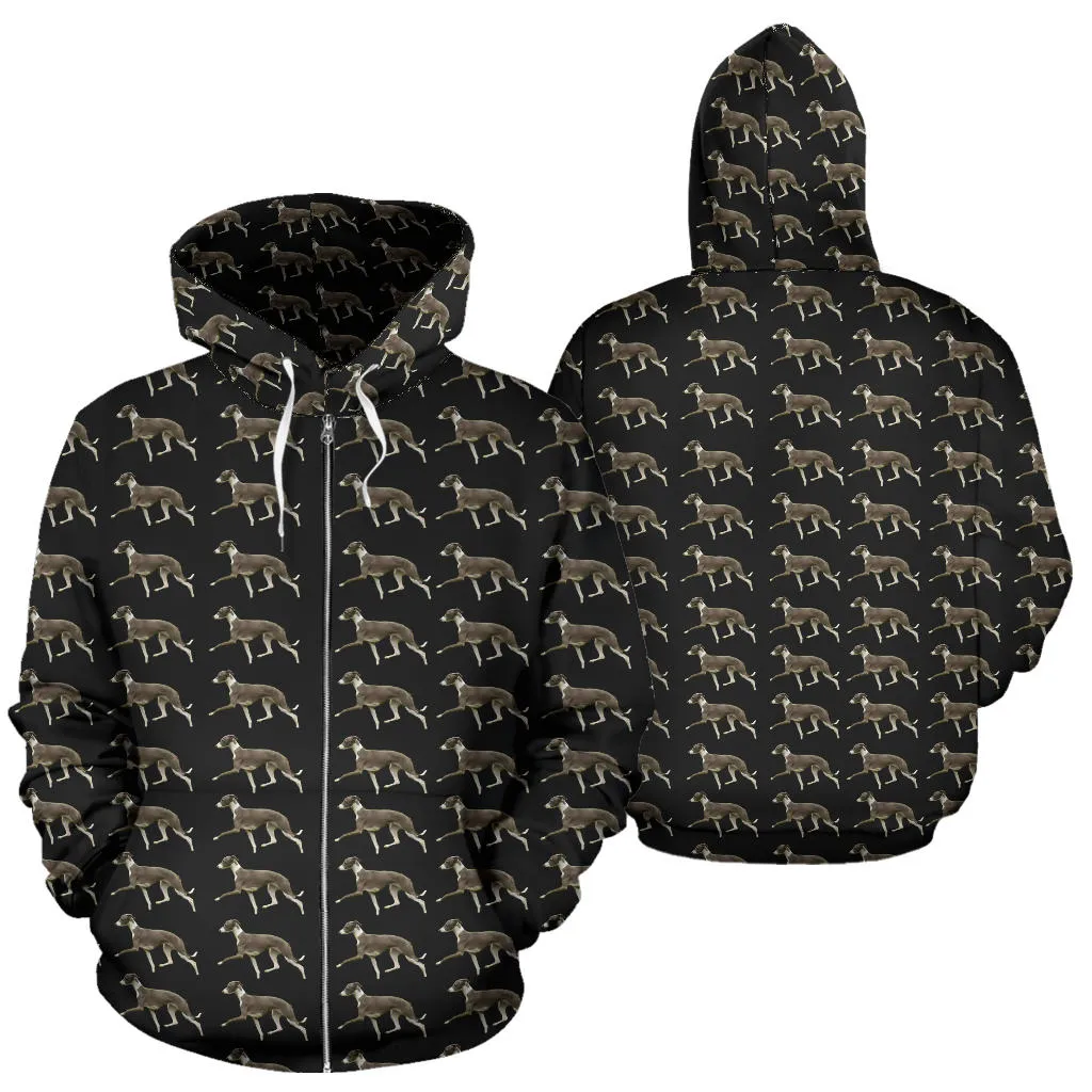 Italian Greyhound Zip Up Hoodie 2