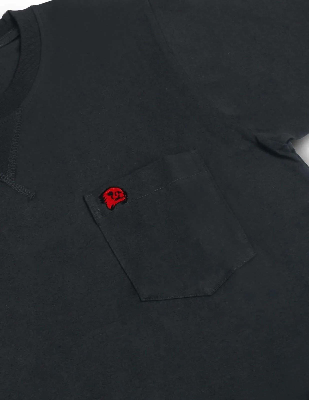 Jackhammer Beaver Pocket Tee Anchor Grey