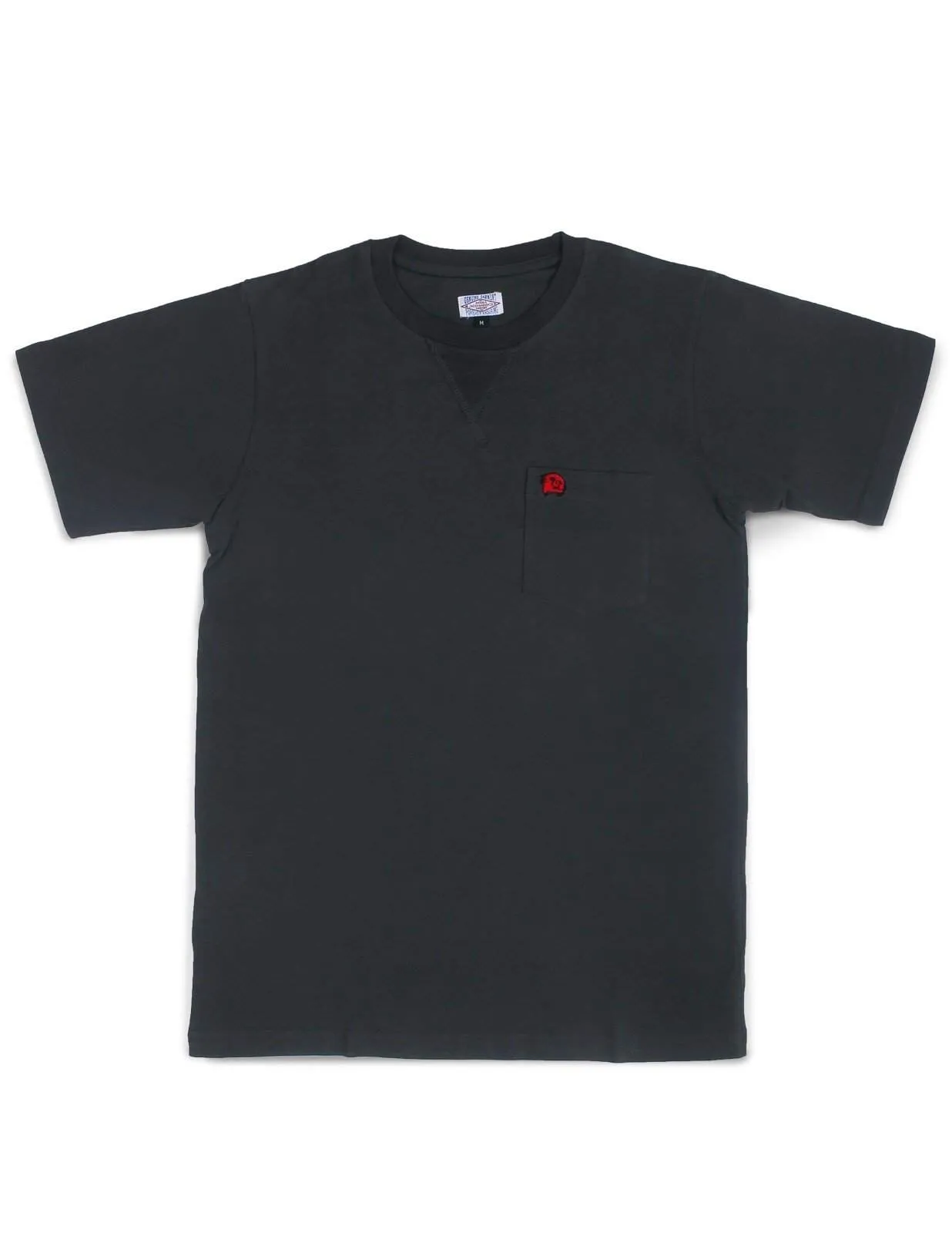 Jackhammer Beaver Pocket Tee Anchor Grey