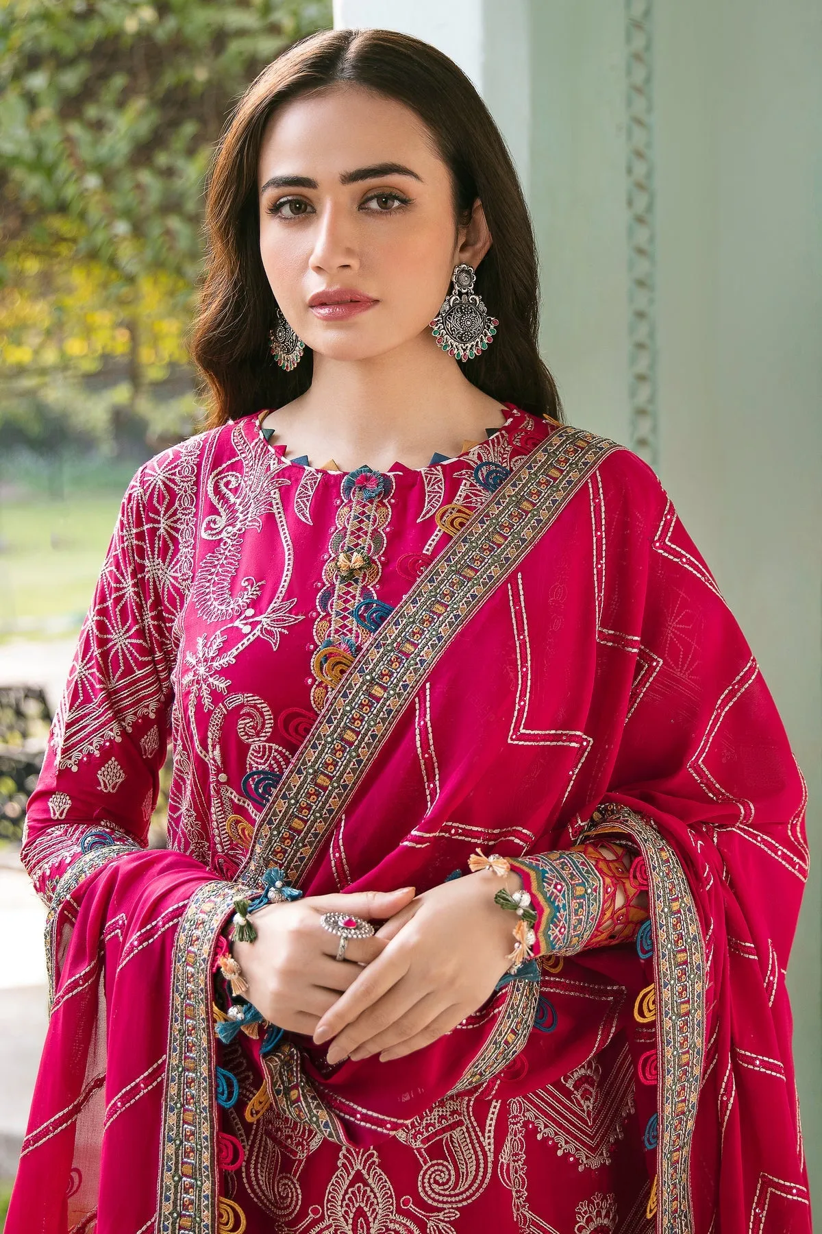 JAZMIN SHAHKAAR LAWN SS'23 | Vol 2 | GULAAB