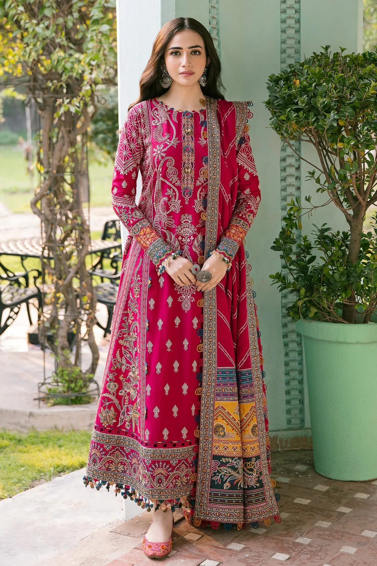 JAZMIN SHAHKAAR LAWN SS'23 | Vol 2 | GULAAB