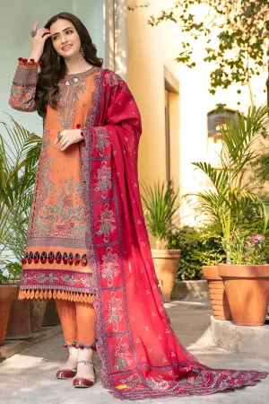 JAZMIN SHAHKAAR LAWN SS'23 | Vol 2 | GULISTAN