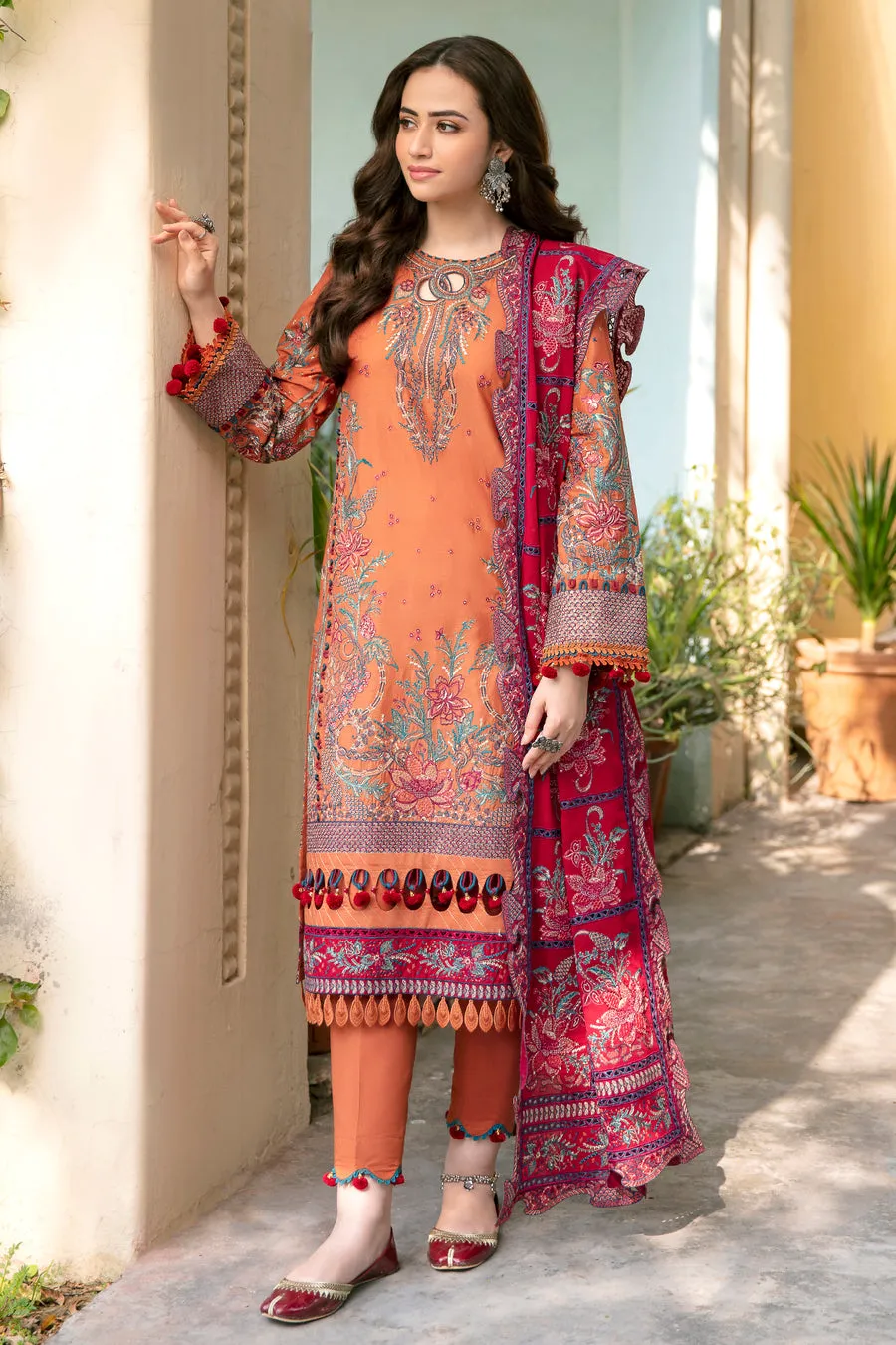 JAZMIN SHAHKAAR LAWN SS'23 | Vol 2 | GULISTAN