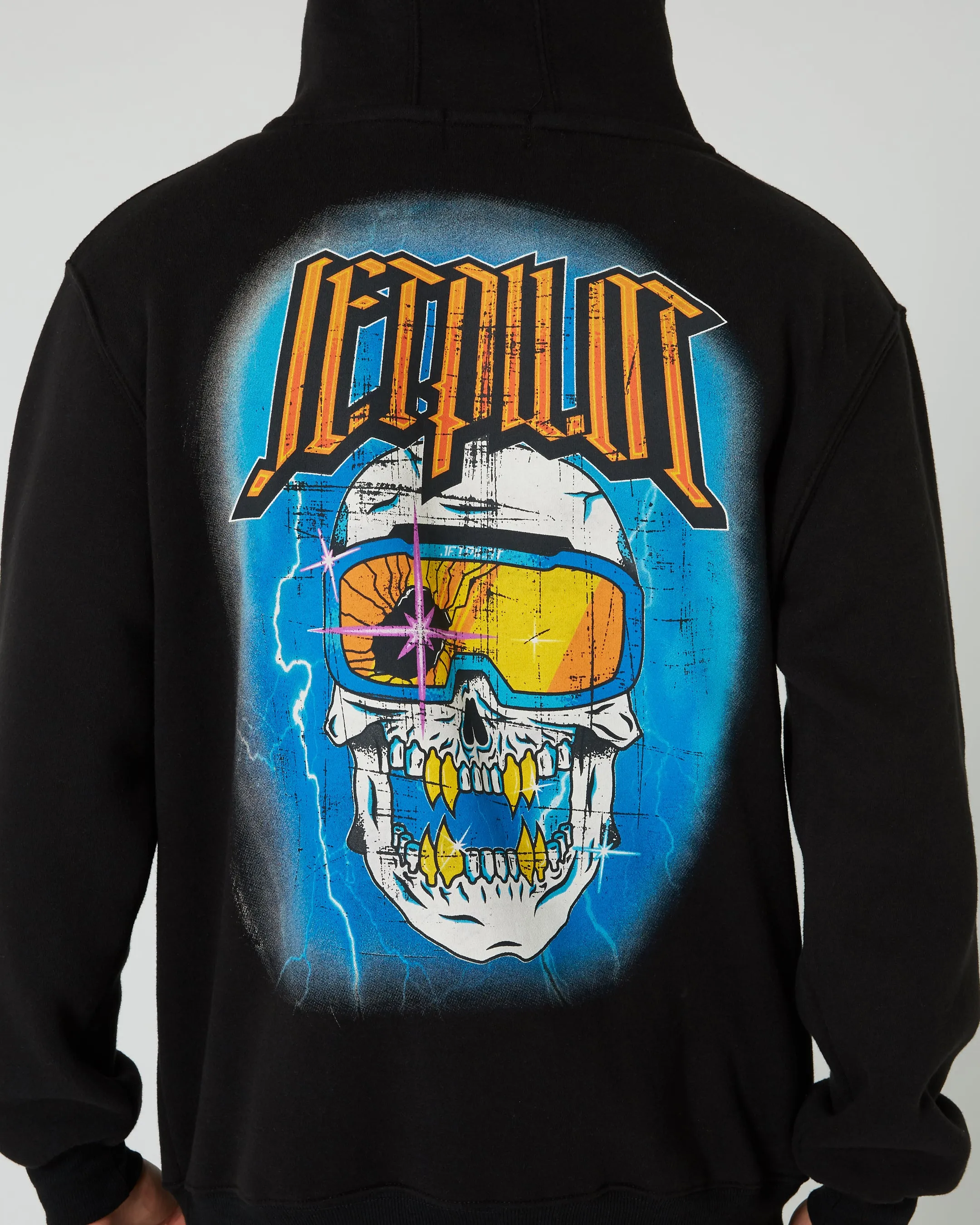 Jetpilot Motley Mens Pullover Hoodie - Black