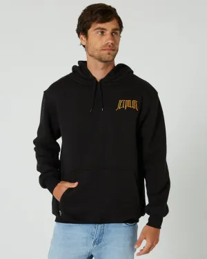 Jetpilot Motley Mens Pullover Hoodie - Black