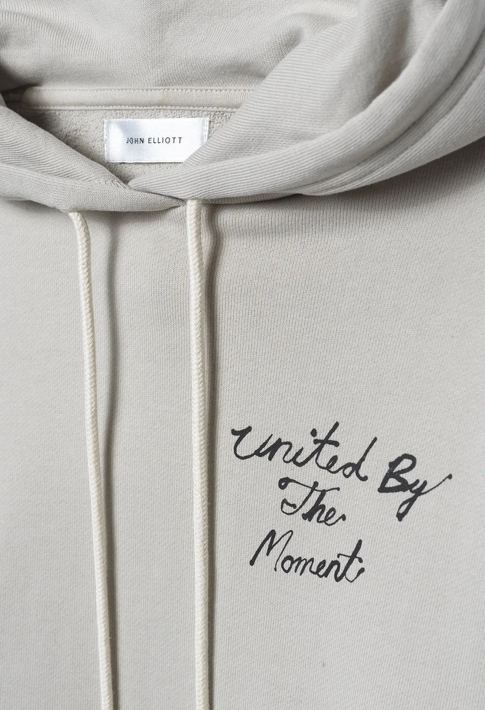 John Elliott United by the Moment Hoodie / Grey