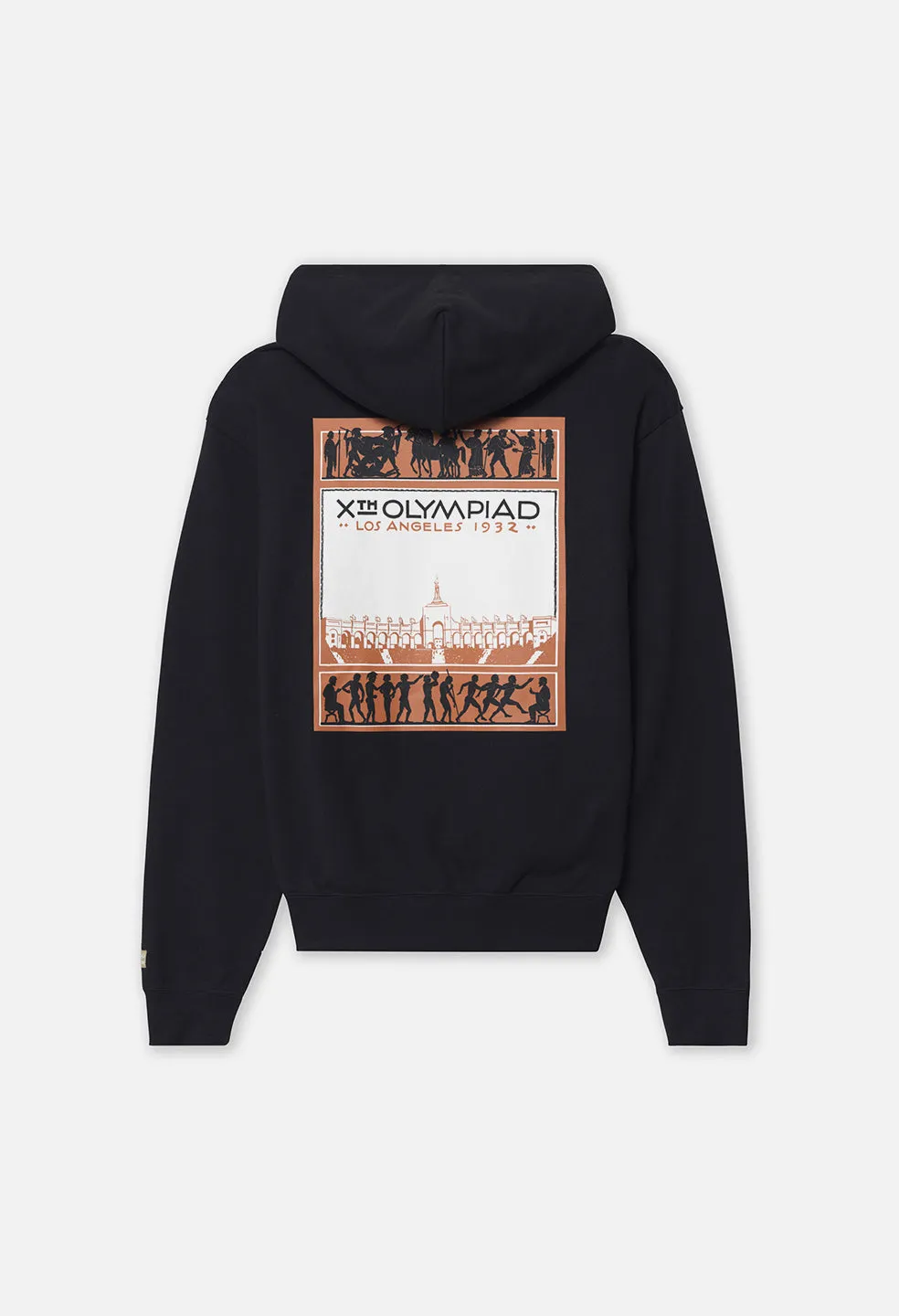John Elliott x Olympic Heritage Los Angeles Hoodie / Black
