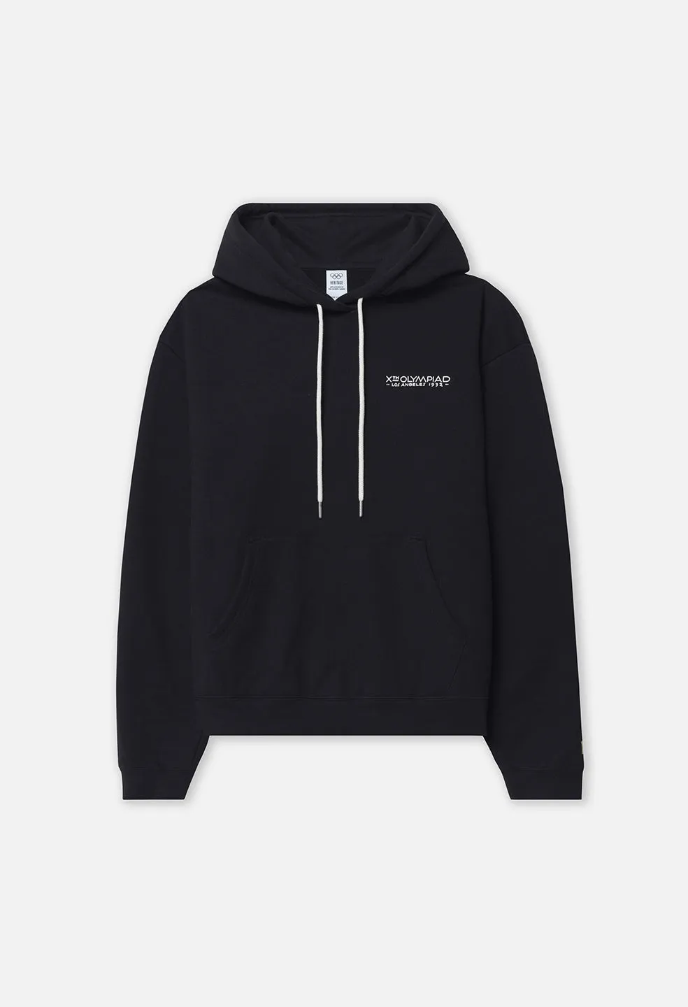 John Elliott x Olympic Heritage Los Angeles Hoodie / Black